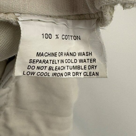 Berle Mens Pleated Front Khaki Shorts 38R 100% Cotton Made In Mexico - Picture 6 of 6